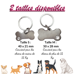 2 tailles possibles pour les médailles