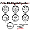 Médaille personnalisée en Laiton pour chien & chat – Gravure  faite en France