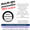 Médaille personnalisée en Laiton pour chien & chat – Gravure  faite en France