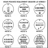 Médaille personnalisée en Laiton pour chien & chat – Gravure  faite en France