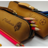 Trousse scolaire personnalisable – en Cuir - Gravure laser