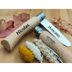 Couteau opinel pour enfant personnalisable