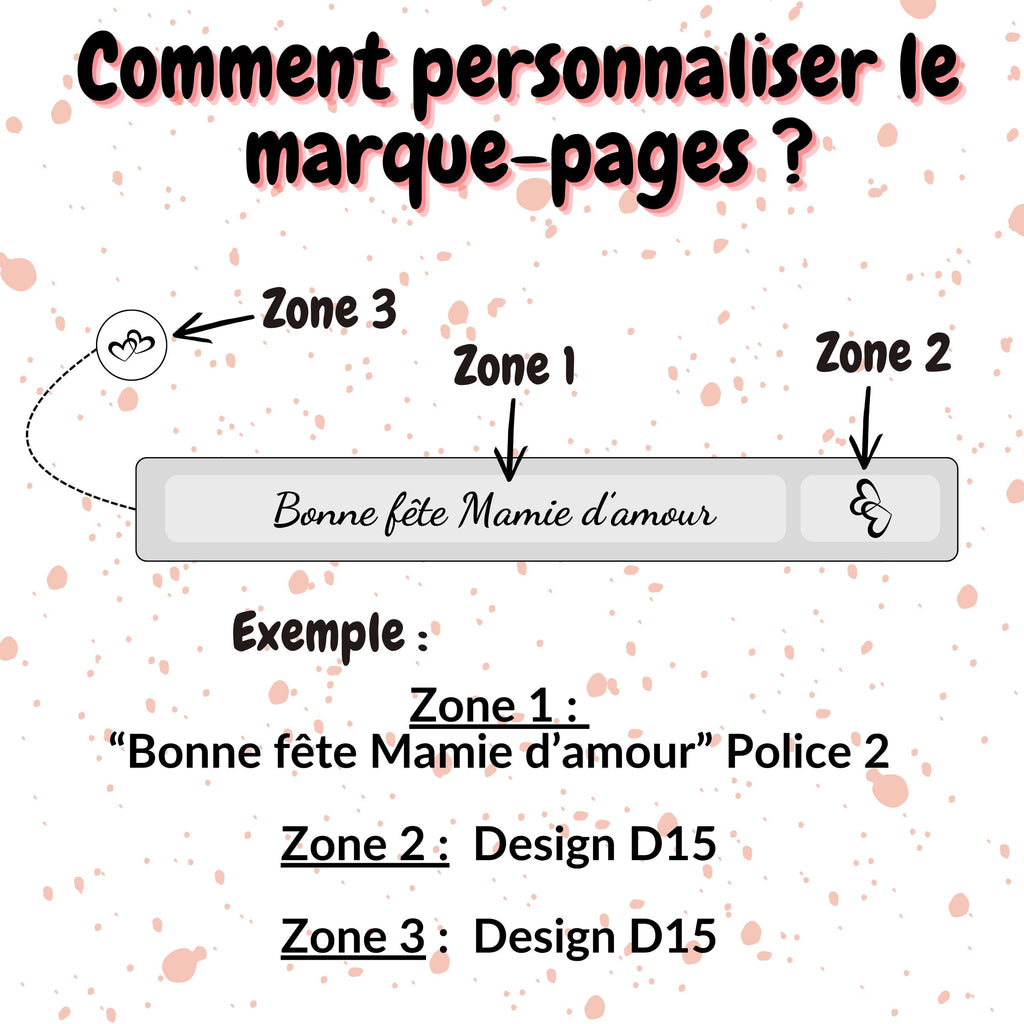 Marque-page personnalisé en métal gravé - Cadeau lecture idéal pour la Fête des Mères