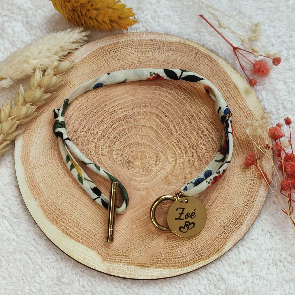 Bracelet liberty avec fermoir en T