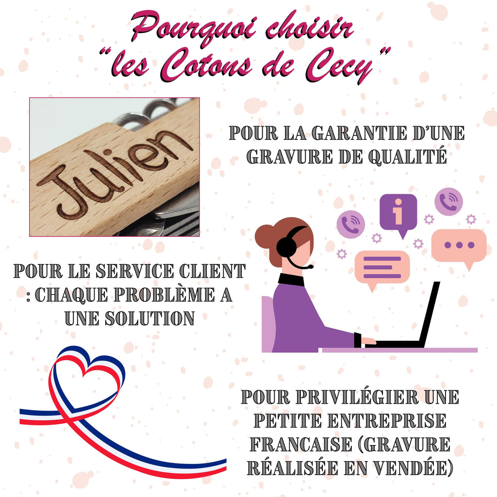 Décapsuleur personnalisé en bois gravé – Cadeau original pour parrain ou témoin