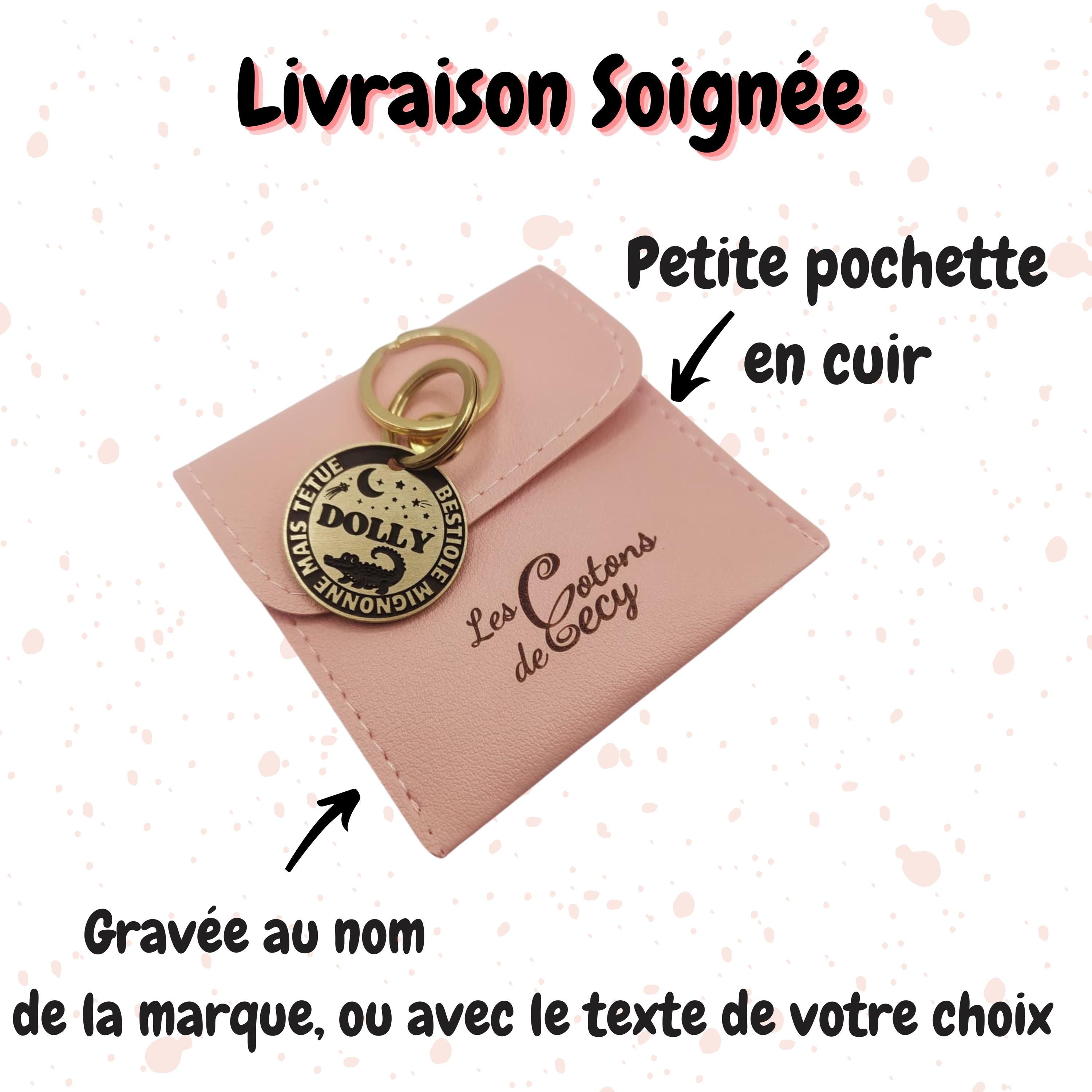 Médaille en laiton pour chien et chat
