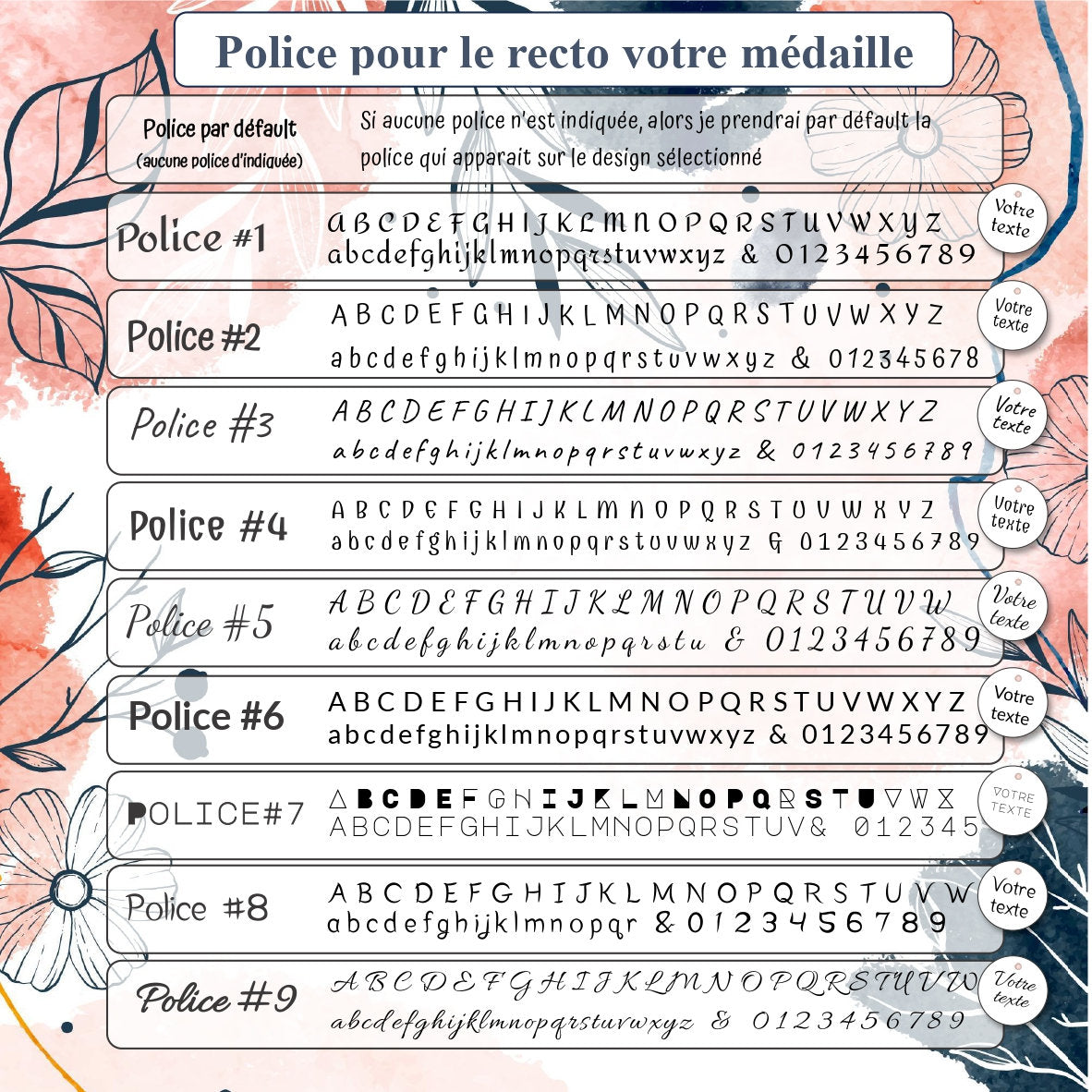 Médaille pour chien et chat gravée personnalisable avec des images de coeur