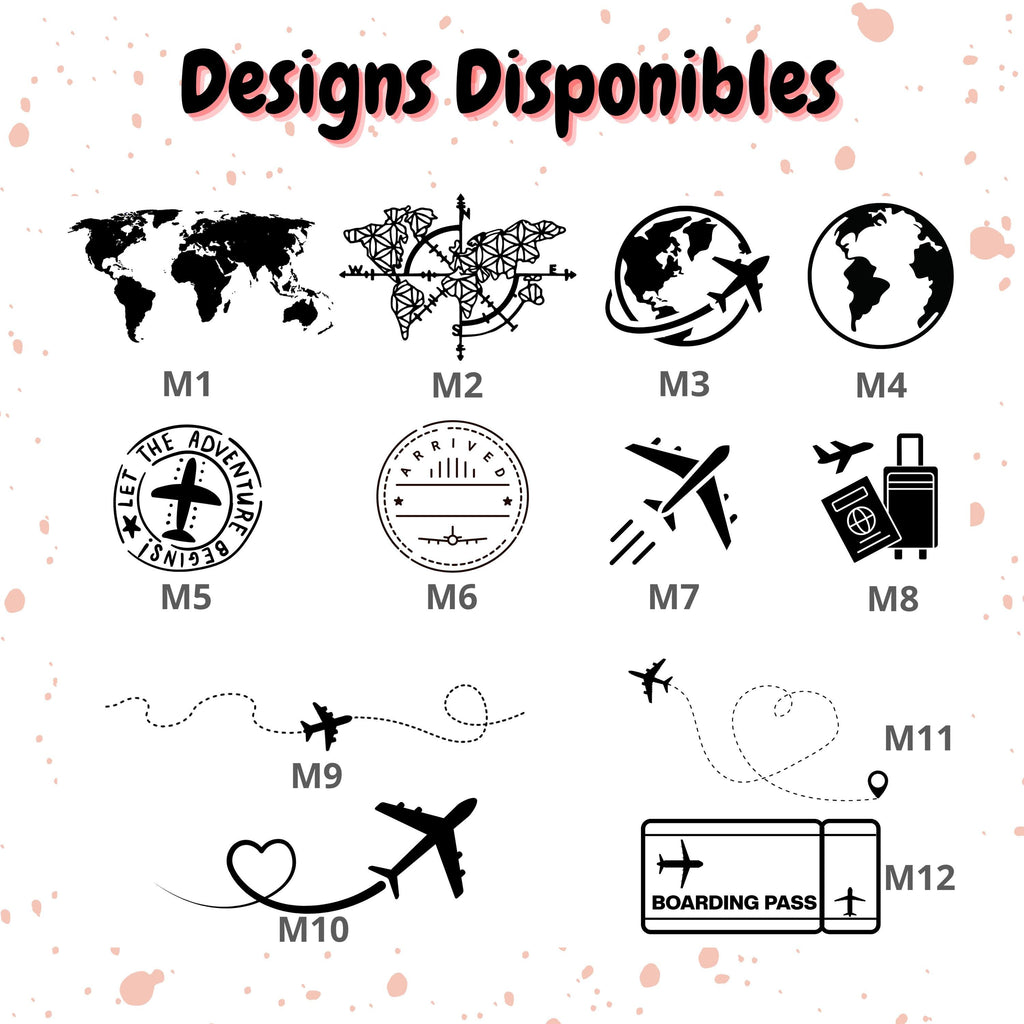 Protège passeport personnalisé, étui personnalisable, idée cadeau voyage, cadeau pour voyage, gravure de qualité réalisée au laser