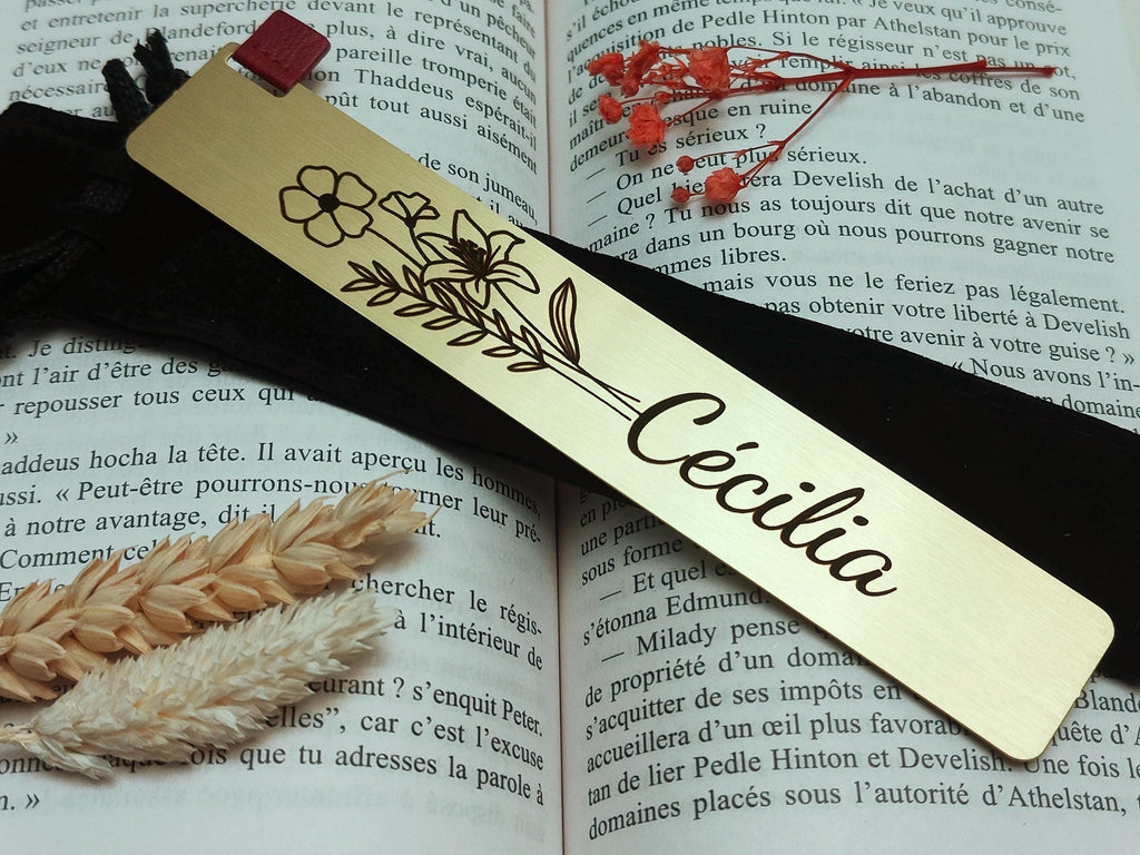 Marque-pages en métal