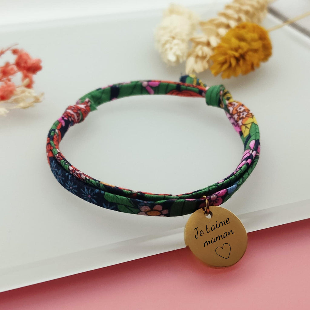 Bracelet liberty réglable par noeuds coulissants