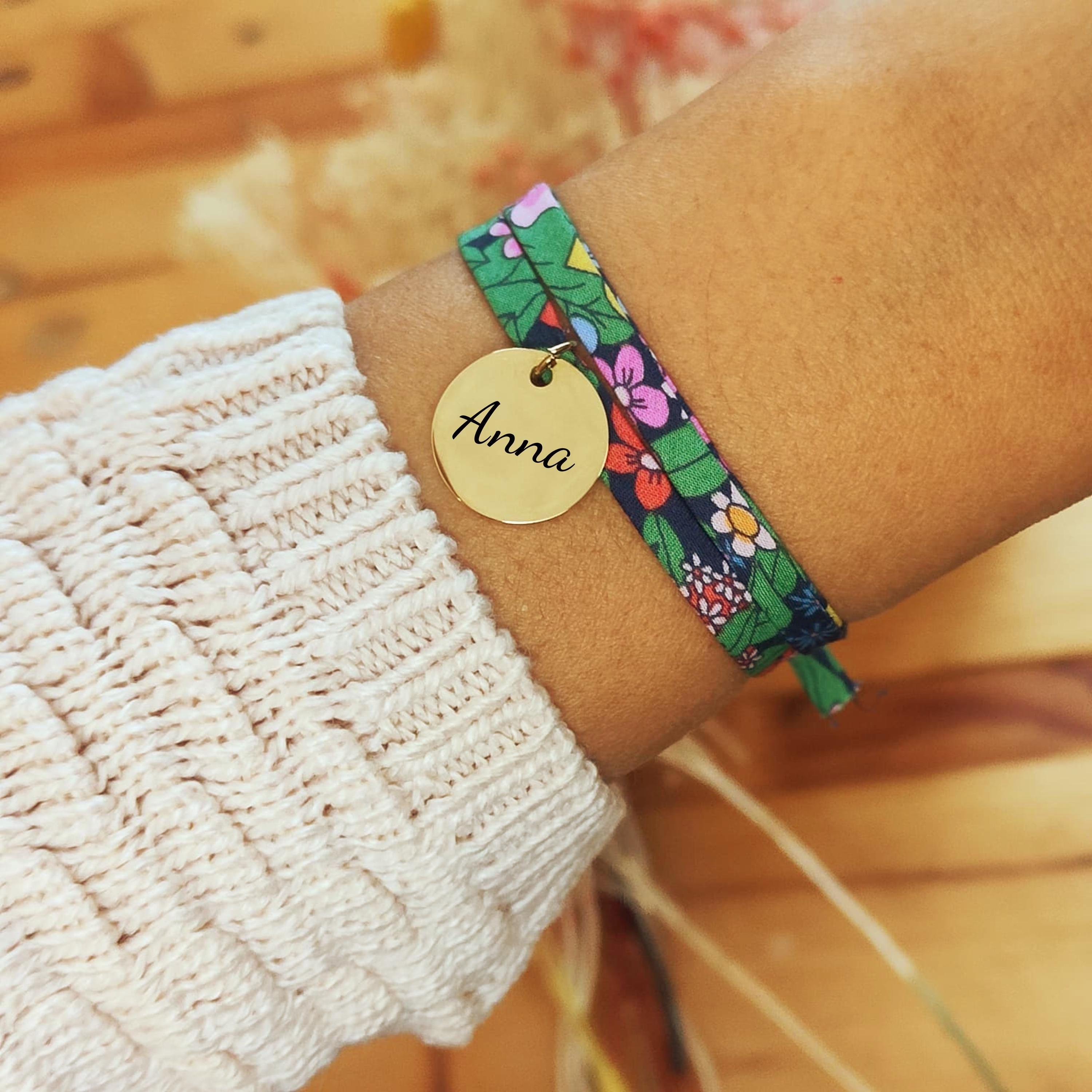 Bracelet liberty réglable par noeuds coulissants