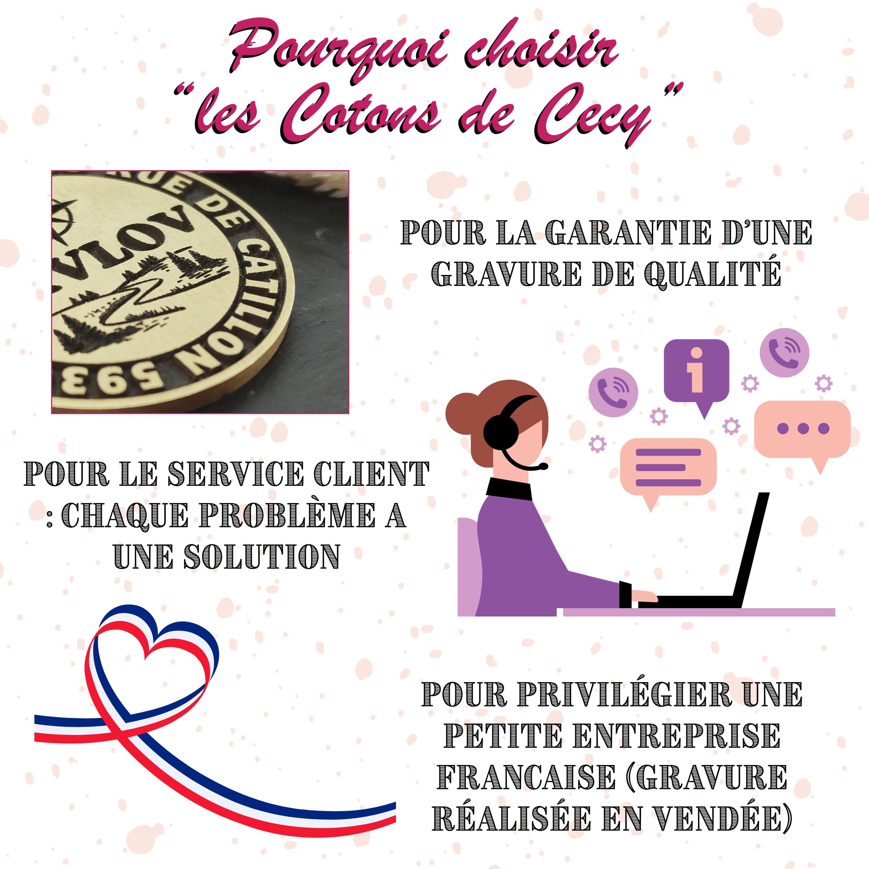 Médaille en laiton pour chien et chat